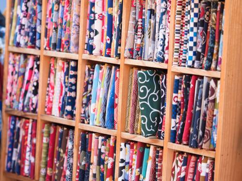 ผ้าเช็ดหน้า Tenugui ลายโอซาก้า