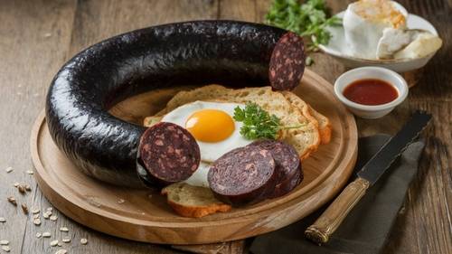 ไส้กรอกเยอรมัน Blutwurst 