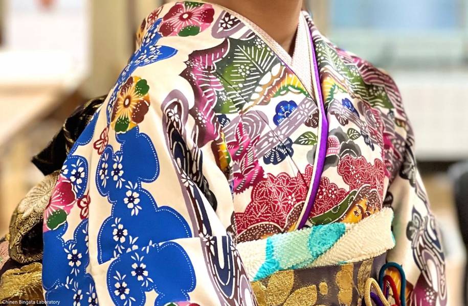 ผ้าทอ Bingata (บิงงะตะ)