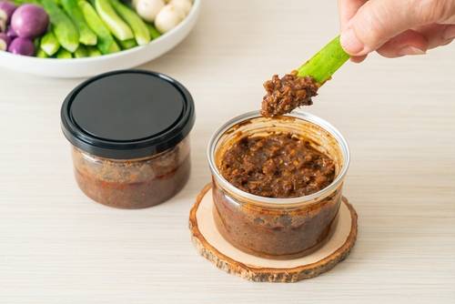 น้ำพริกปลาร้าพื้นบ้าน