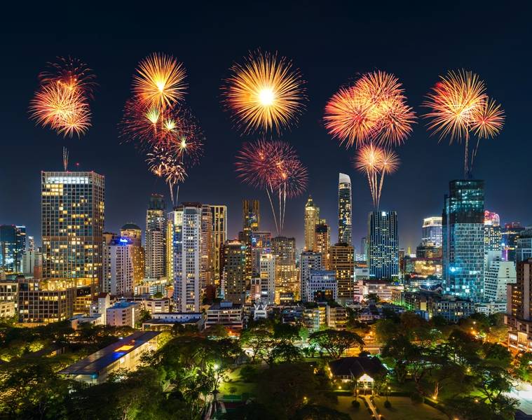 งานปีใหม่และเคานต์ดาวน์