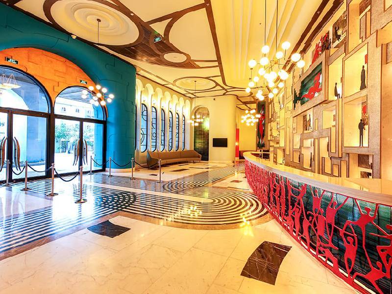 sảnh tầng 1 Sun Signature Gallery