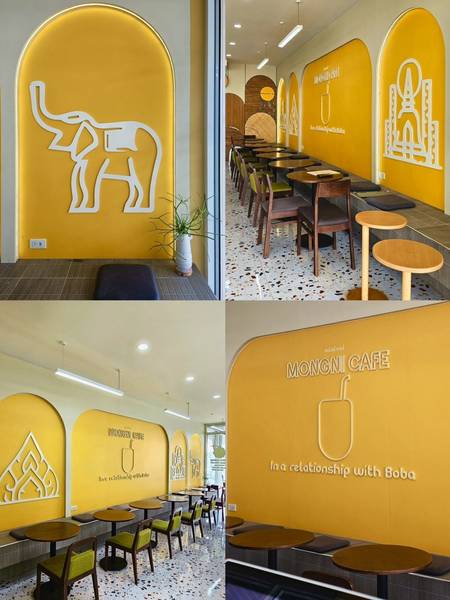 Mongni Cafe PTT Station บ้านสวน สุโขทัย