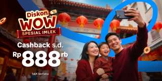 Wujudkan Liburan Impian dengan Diskon WOW Traveloka, Cashback s.d 888rb!, Travel Bestie