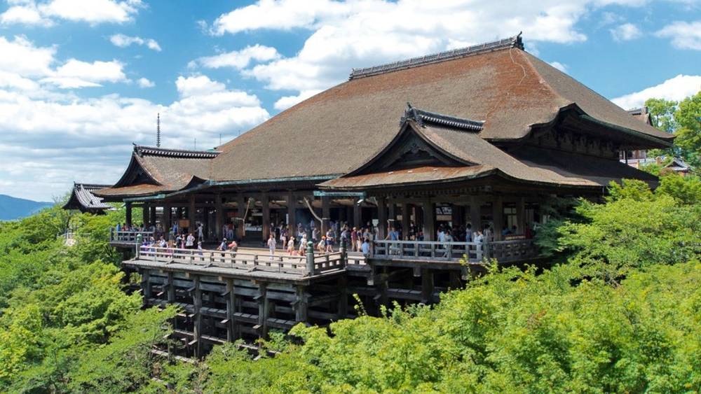 Khung cảnh hữu tình của Kiyomizu dera