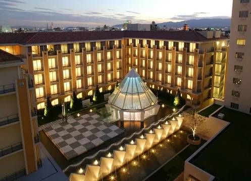 Miyako Hotel Kyoto Hachijo nhìn từ trên cao  