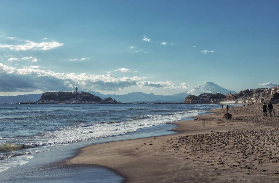 Kamakura Beach