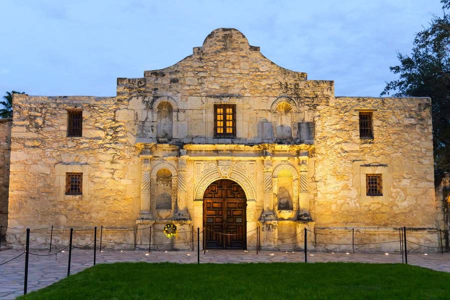 เทกซัส  The Alamo ป้อมปราการประวัติศาสตร์ชื่อดังระดับประเทศ