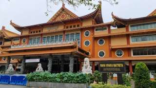 Vihara Maitreya Medan, Kuil Buddha Terbesar di Indonesia di Cemara Asri, Mas Bellboy