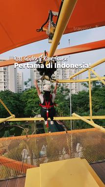 The first Roll Glider & Rope Course in Indonesia! 😱

Before we go through the ups and downs of this year, let's unlock the courage to ride this extreme ride first!, @traveloka.id