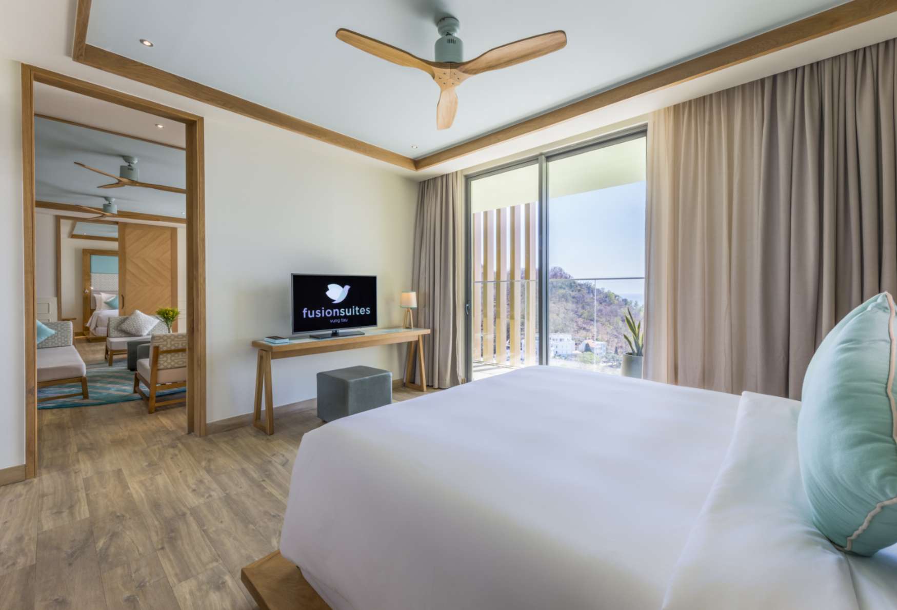 Fusion 2 Bedroom Apartment - Spa Inclusive Sea View,partial - Fusion Suites Vung Tau