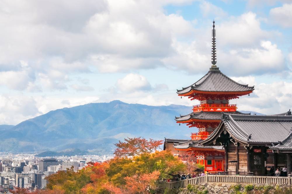 Pemandangan Kota Kyoto