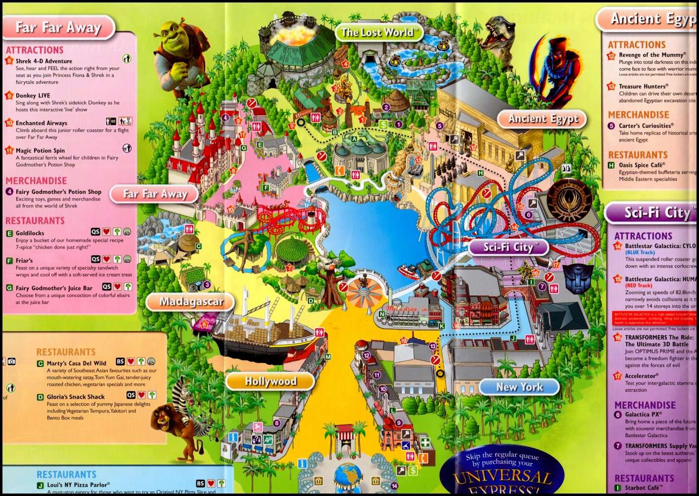 Vé Universal Studios Singapore