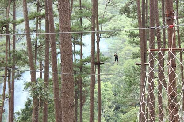 đà lạt high rope course