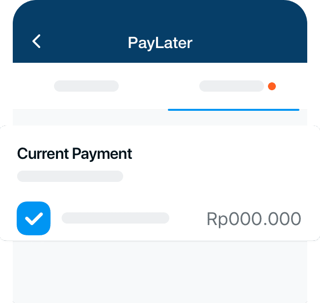 Current payment