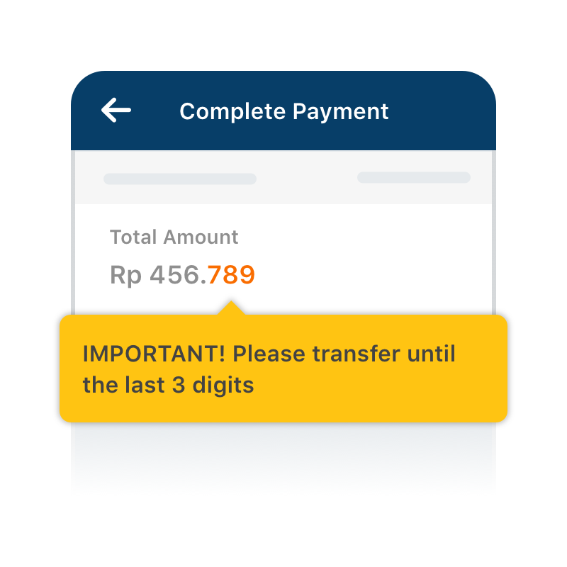 complete payment