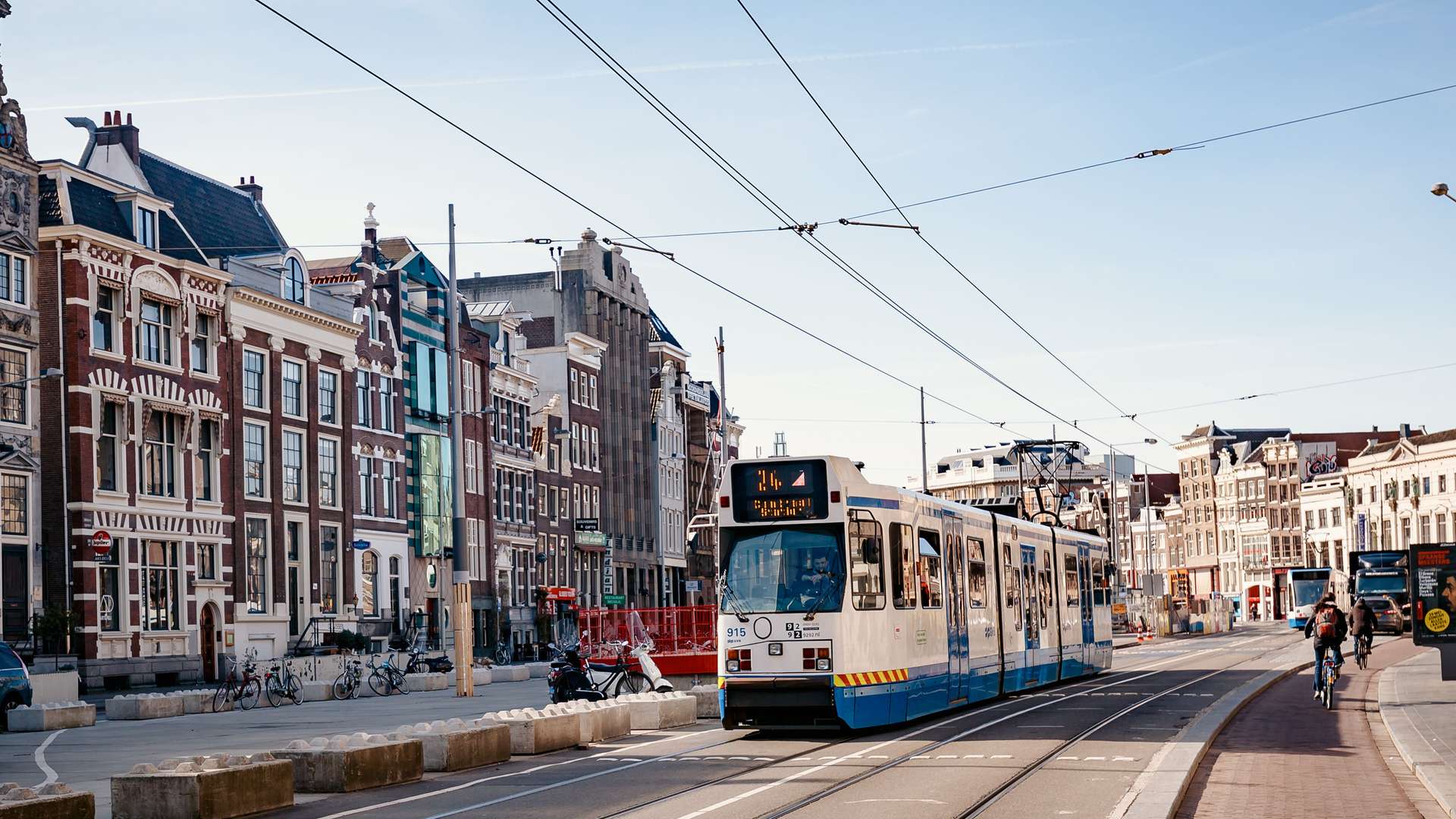 gia thông ở Amsterdam