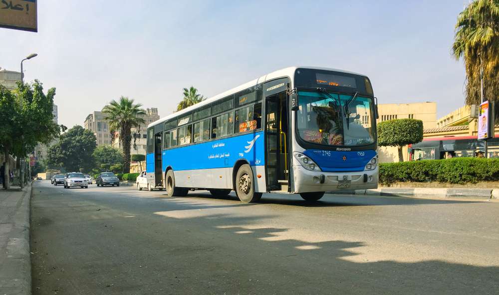 xe buýt ở cairo