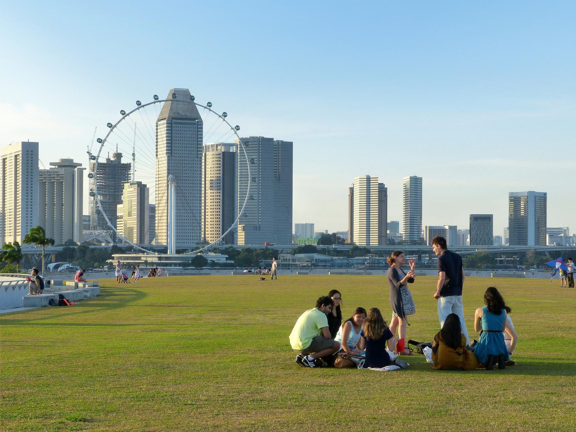 Buổi sáng tại Singapore