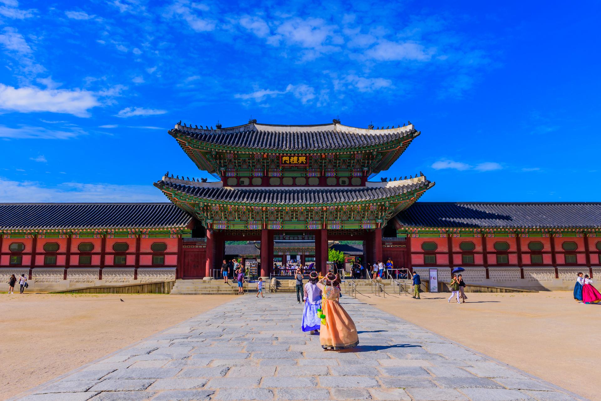 Cung dien Gyeongbokgung