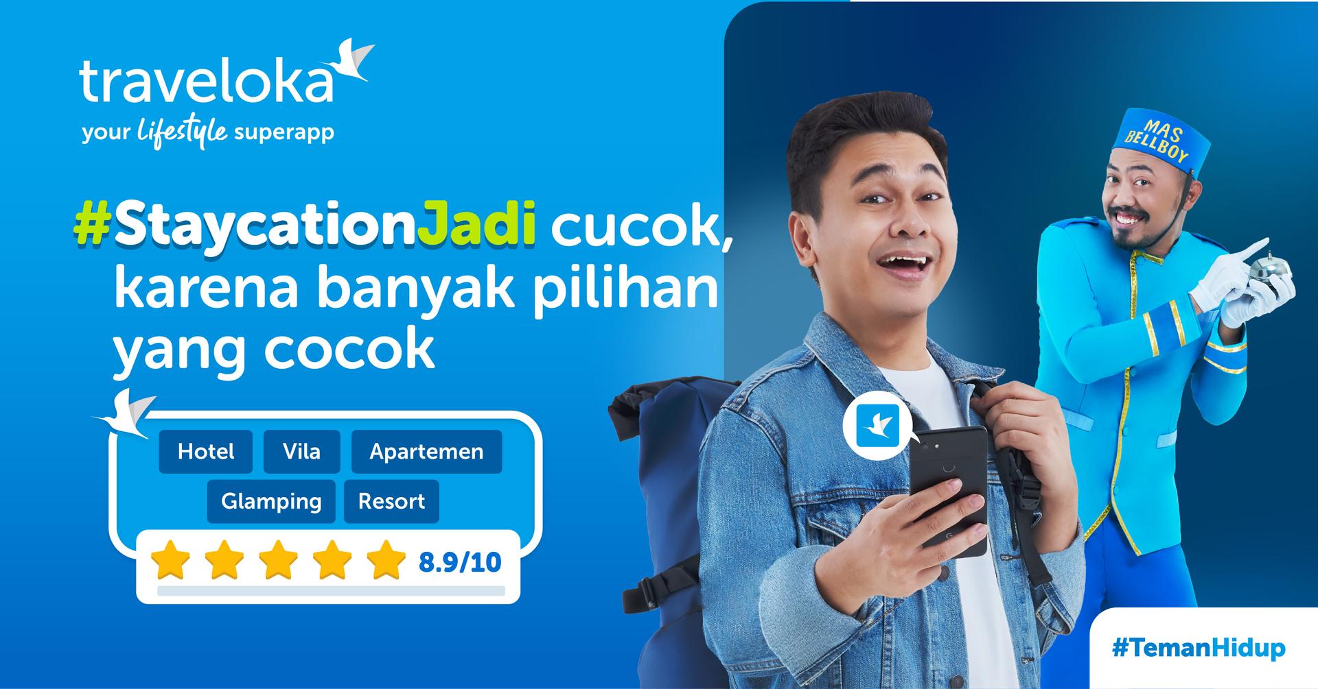 -#TemanHidup yang bikin #StaycationJadi