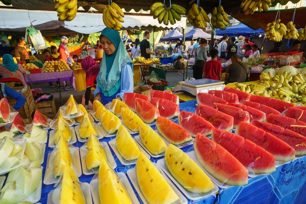 Trái cây tươi ở Kota Kinabalu