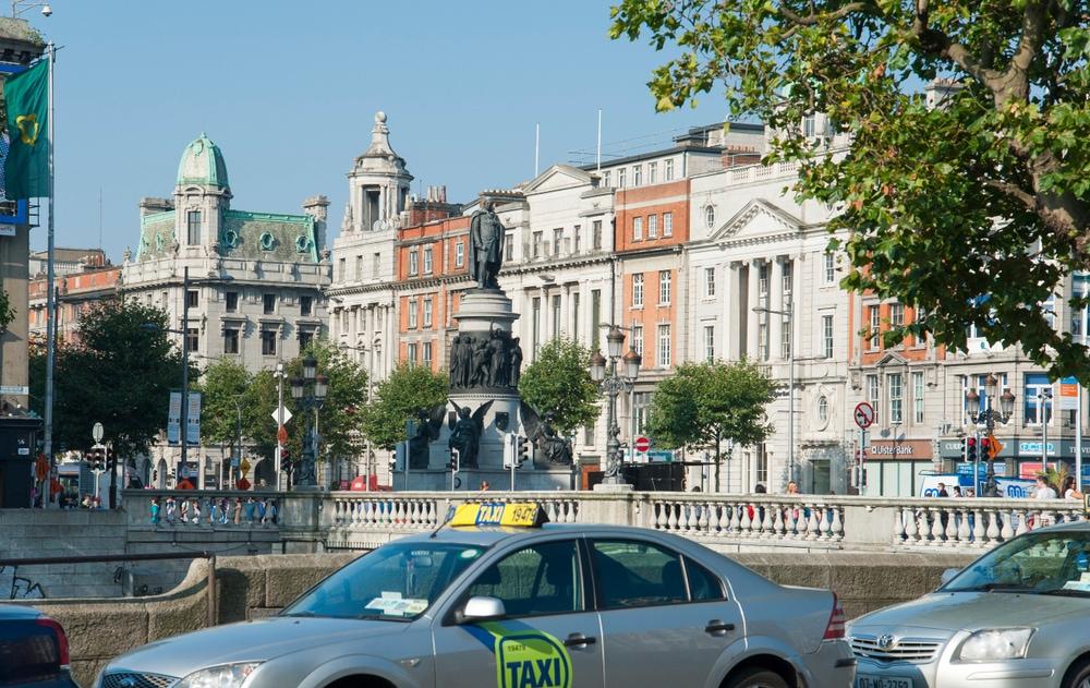 Di chuyển bằng taxi ở Dublin