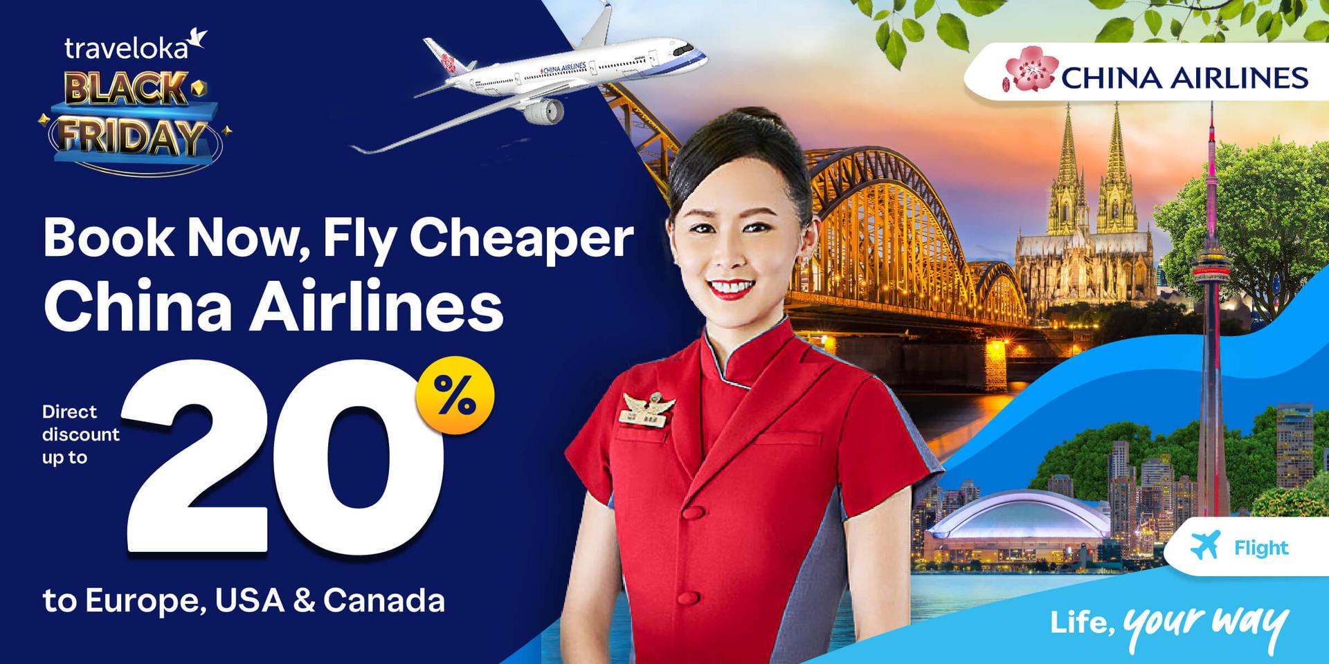 China Airlines Black Friday Sale!