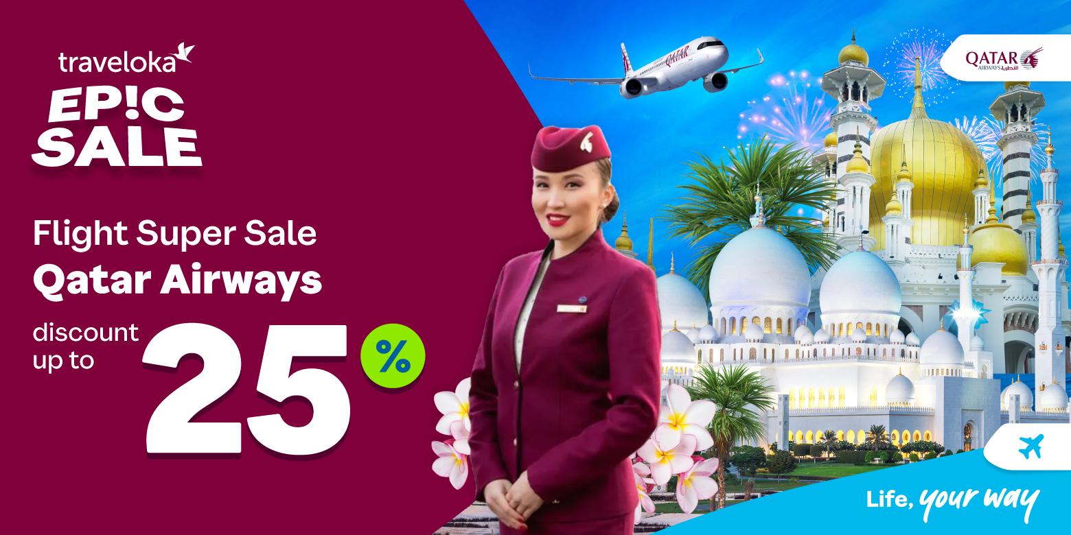 Epic Sale Qatar Airways