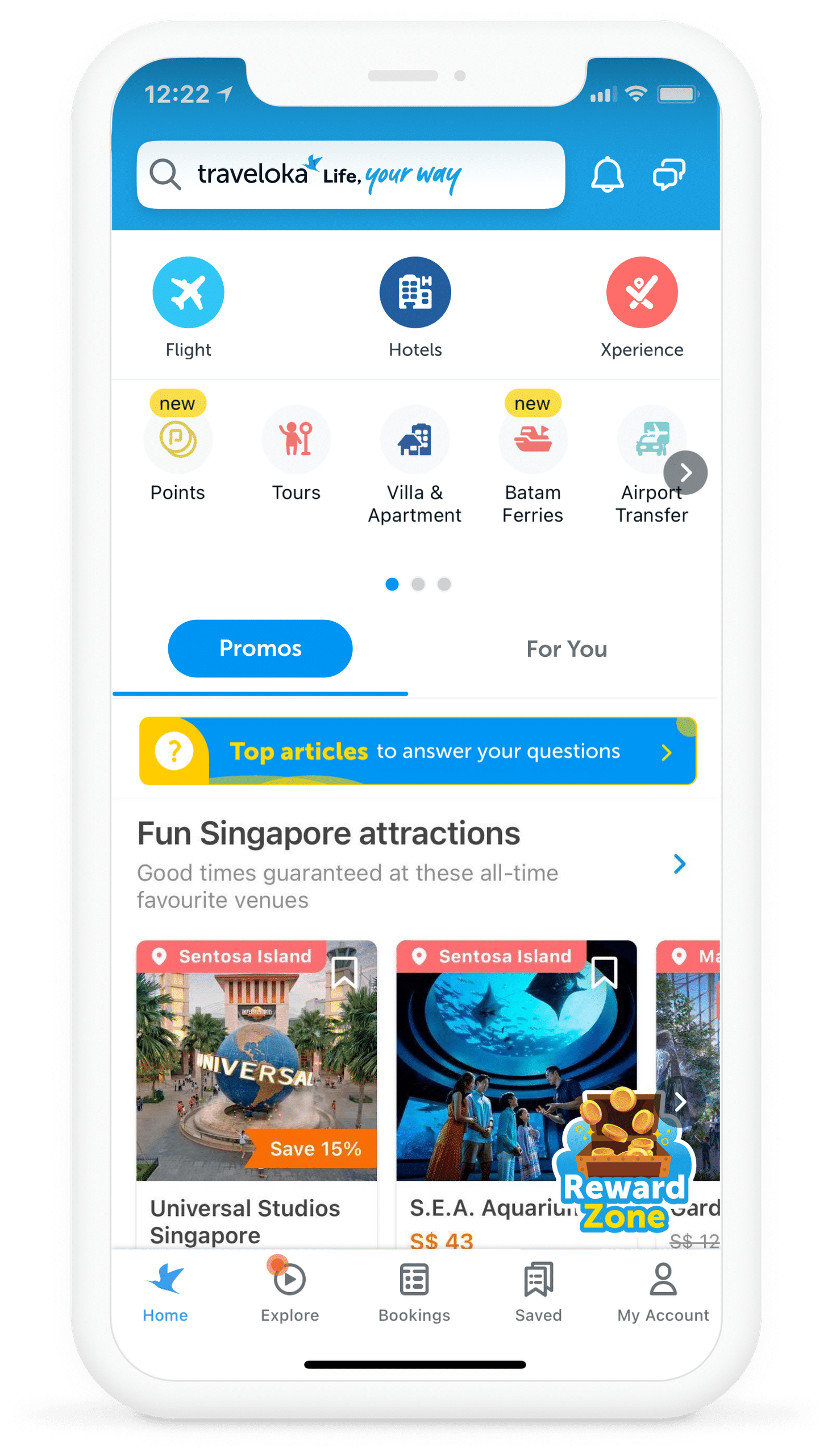 Download Traveloka App