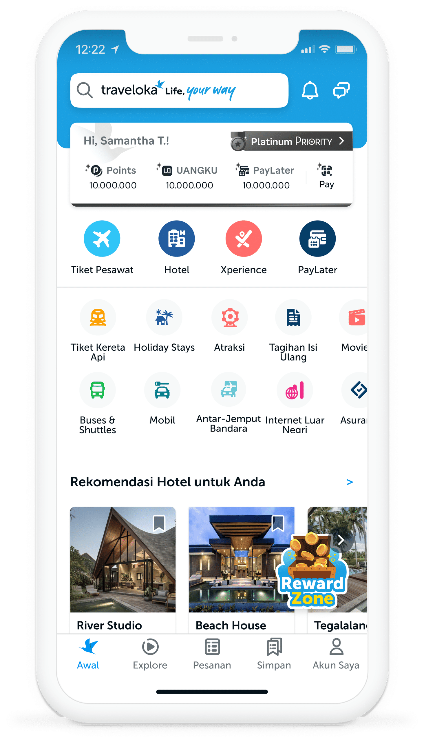 Download Traveloka App