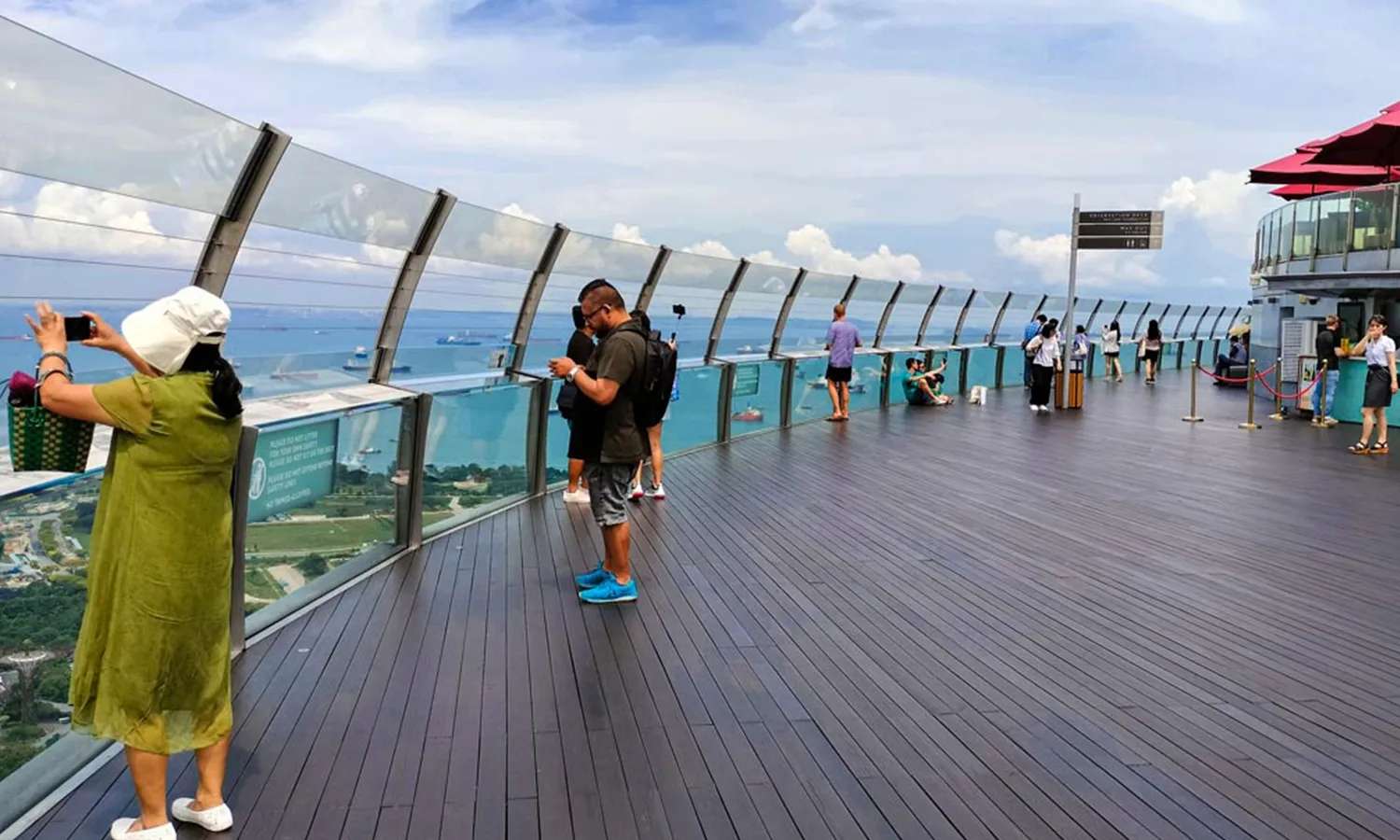  marina bay sands skypark observation deck 