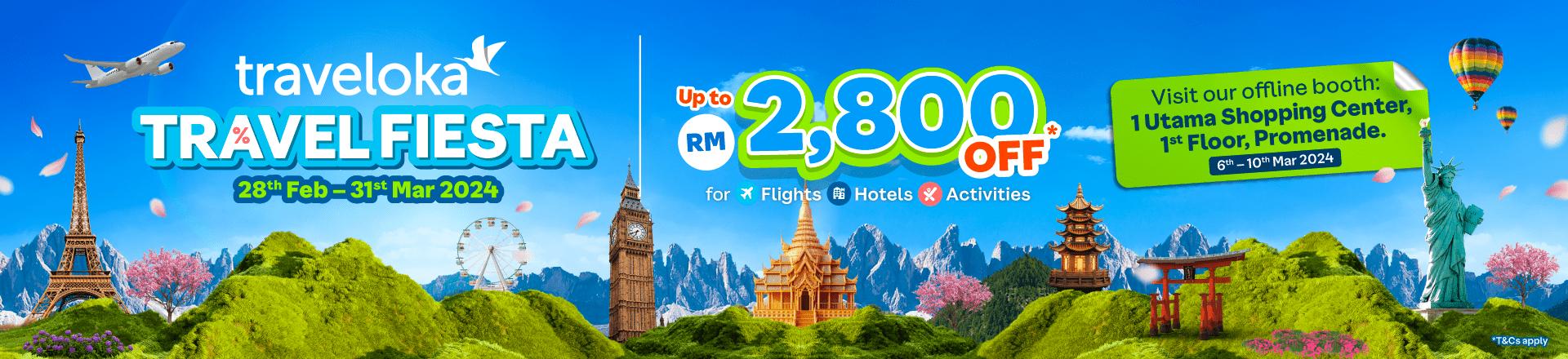 Traveloka Year End Sale in Malaysia