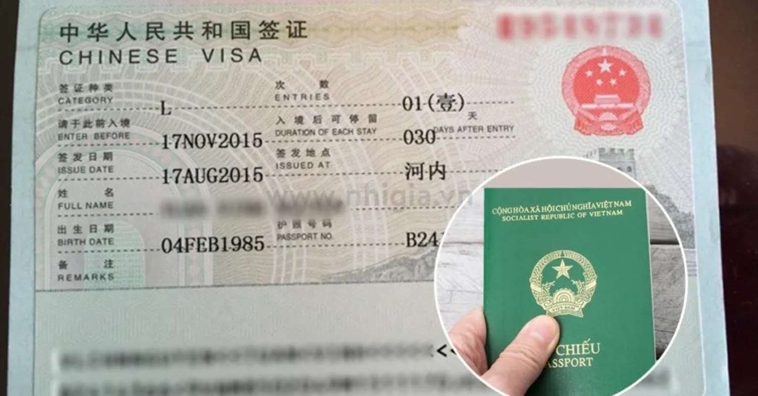 đi trung quốc có cần visa không