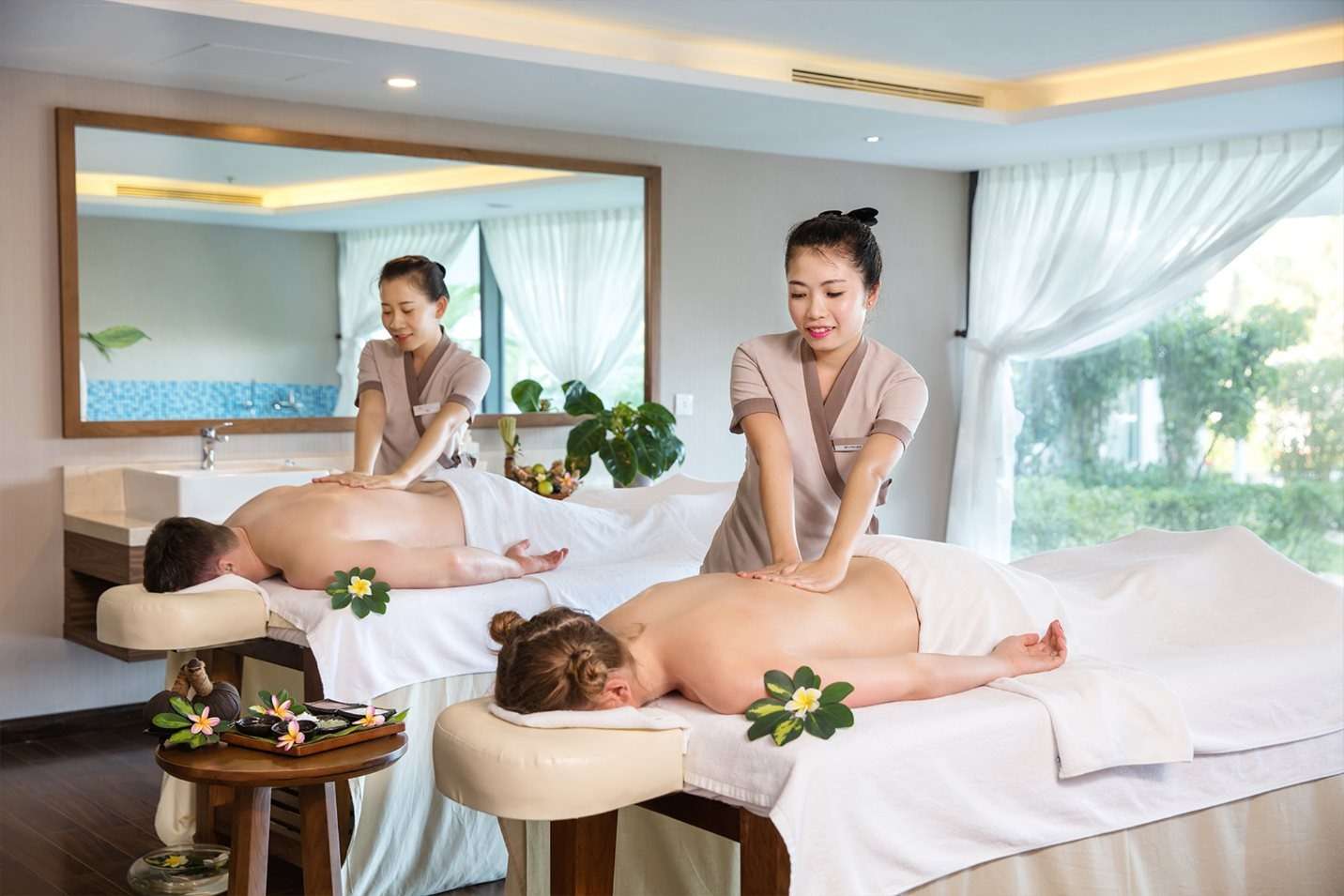 Không gian Rinata Oasis Spa tại Cam Ranh Riviera Beach Resort & Spa