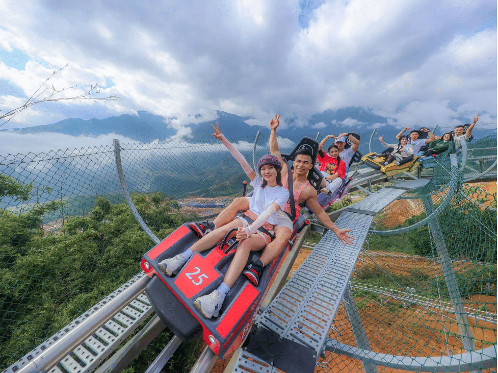 Vé Bản Mòng - Xe Trượt Núi Alpine Coaster tại Sa Pa