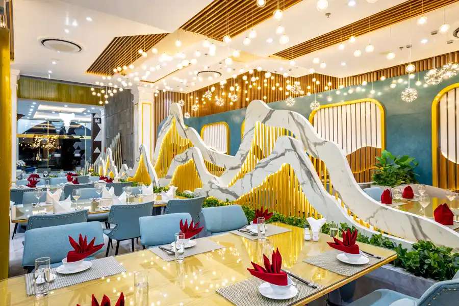 Nhà hàng Lá Chàm của Glenda Tower Moc Chau Hotel