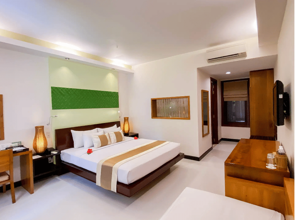 Không gian Nova Deluxe tại Bamboo Village Beach Resort & Spa
