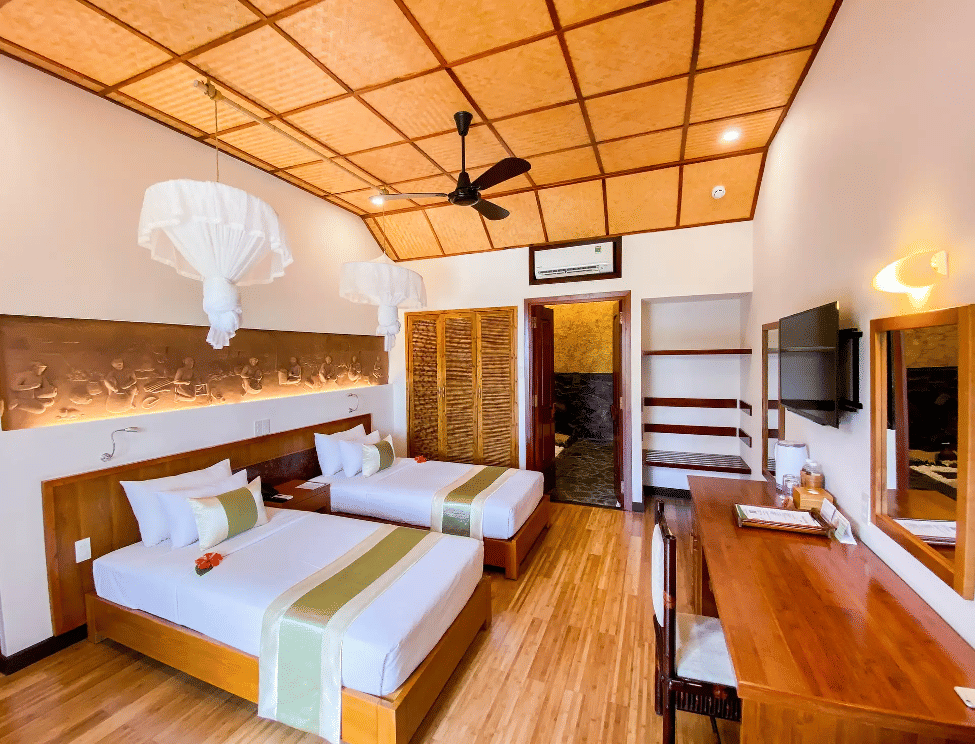 Không gian Breeze Deluxe Sea tại Bamboo Village Beach Resort & Spa