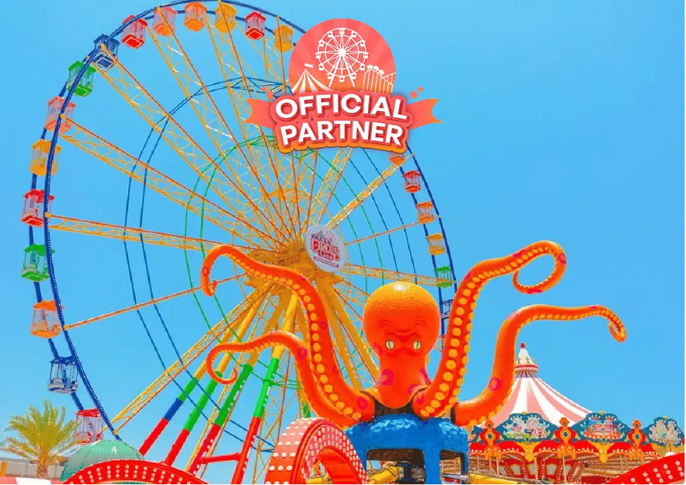 Thỏa sức vui chơi tại công viên Circus Land