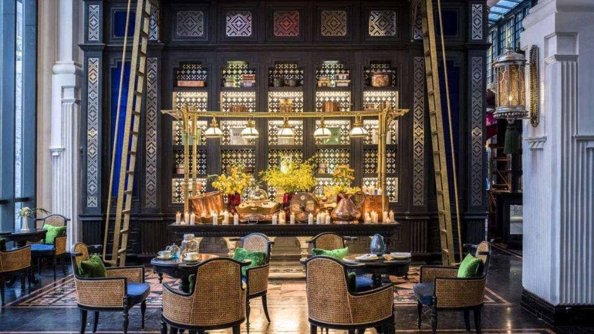 Quán cafe Cacao tại Hôtel dela Coupole MGallery