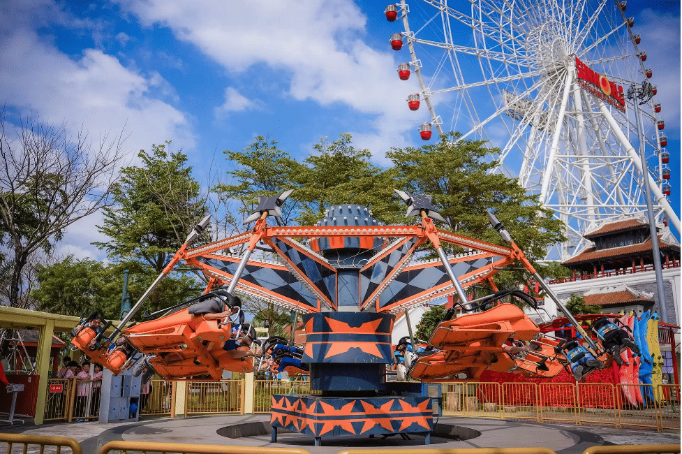 Thỏa sức vui chơi tại công viên Asia Park