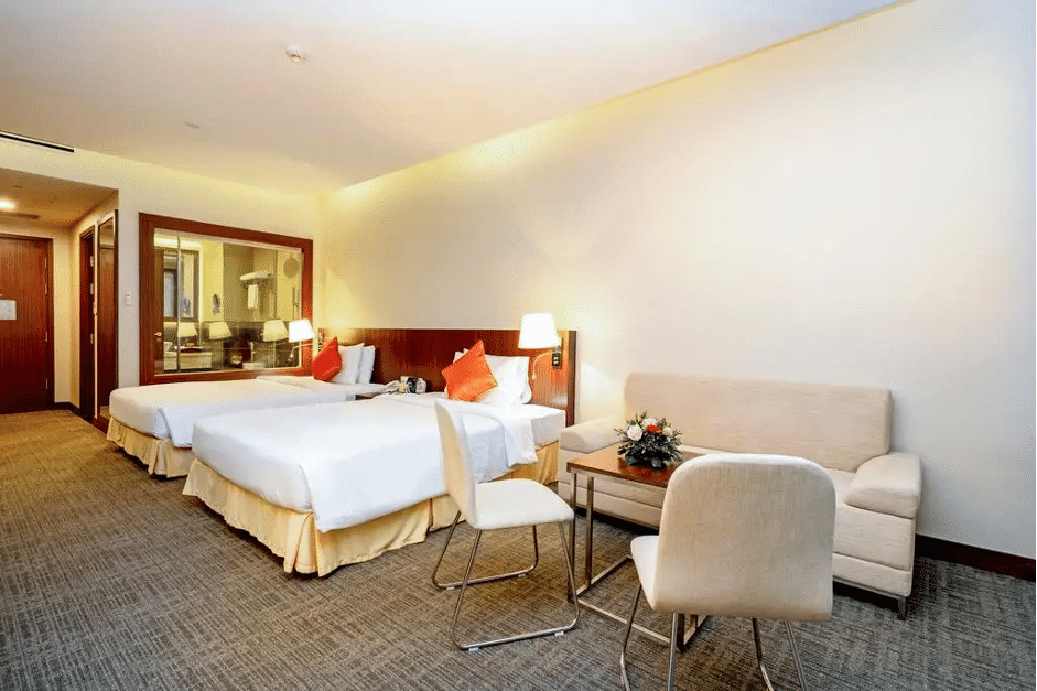 Phòng Deluxe Twin tại Becamex Hotel New City