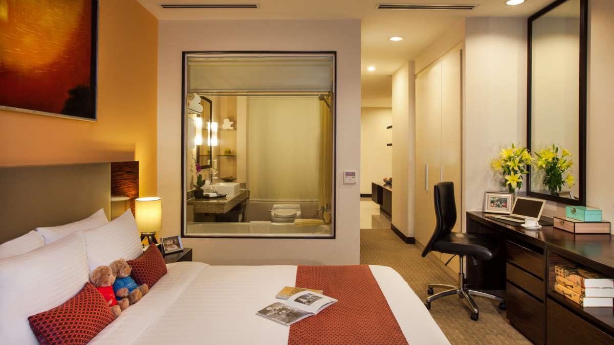 Phòng Studio Executive của Somerset Hoa Binh Hanoi