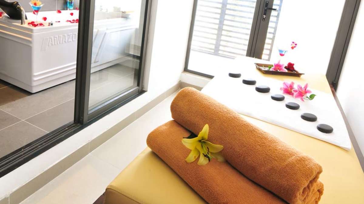 Không gian trung tâm spa tại Amazing Hotel Sapa