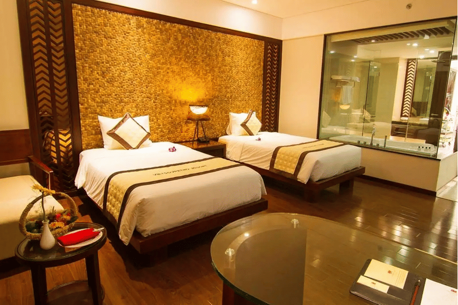 Phòng Deluxe Twin Garden View tại Vietsovpetro Resort