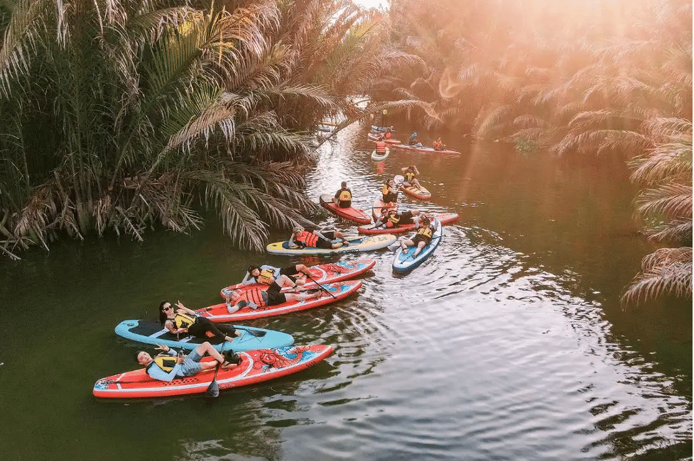 Đăng ký khoá học chèo thuyền SUP và tour chèo SUP sông Sài Gòn