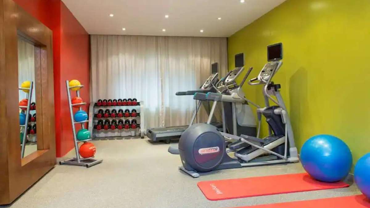 Phòng gym 24/24 của khách sạn Hilton Garden Inn Hanoi