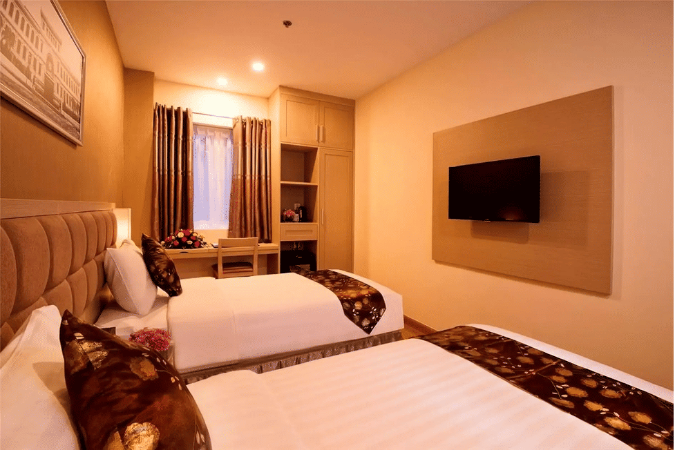 GK Central Hotel phòng Deluxe Twin
