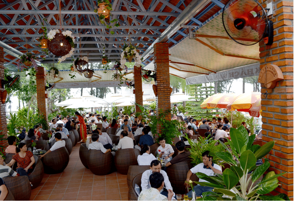 Quán cà phê tại Doi Duong Hotel